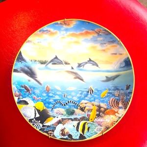 Hamilton Collection Under the Sea collector plate